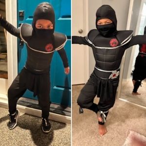 Ninja Halloween costume boys size small